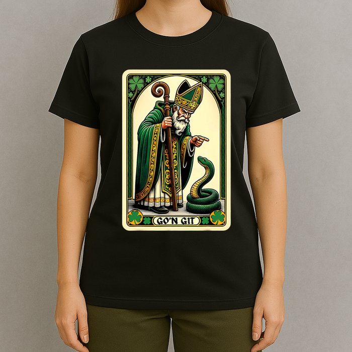 St Patricks Day Tarot Card GoN Git Funny St Patrick T-Shirt