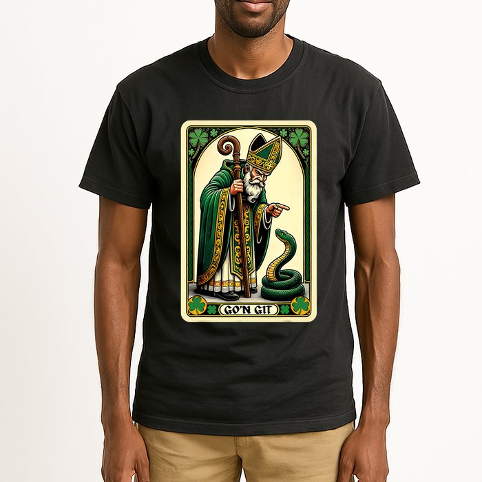 St Patricks Day Tarot Card GoN Git Funny St Patrick Tall T-Shirt