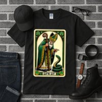 St Patricks Day Tarot Card GoN Git Funny St Patrick Tall T-Shirt