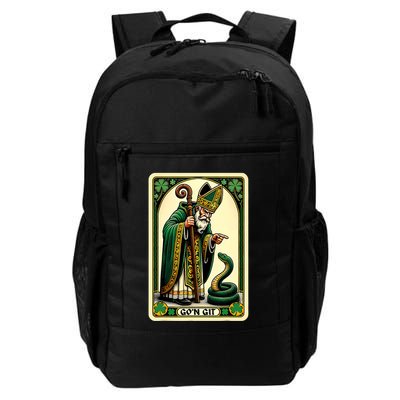 St Patricks Day Tarot Card GoN Git Funny St Patrick Daily Commute Backpack