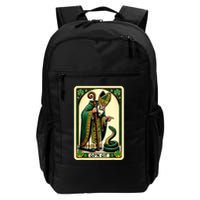 St Patricks Day Tarot Card GoN Git Funny St Patrick Backpack