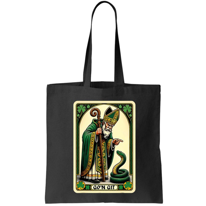 St Patricks Day Tarot Card GoN Git Funny St Patrick Bag