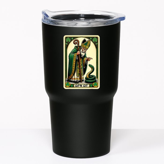 St Patricks Day Tarot Card GoN Git Funny St Patrick Tumbler