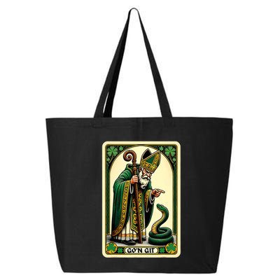 St Patricks Day Tarot Card GoN Git Funny St Patrick 25L Jumbo Tote