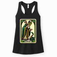 St Patricks Day Tarot Card GoN Git Funny St Patrick Womens Tank Top