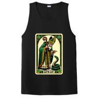 St Patricks Day Tarot Card GoN Git Funny St Patrick PosiCharge Competitor Tank