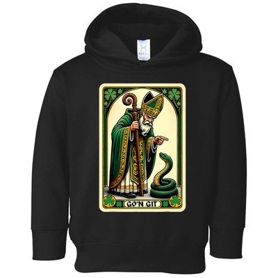St Patricks Day Tarot Card GoN Git Funny St Patrick Toddler Hoodie