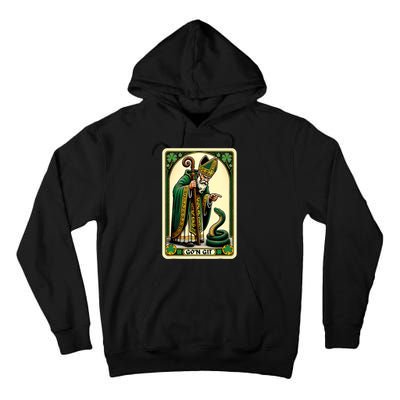 St Patricks Day Tarot Card GoN Git Funny St Patrick Tall Hoodie