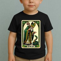 St Patricks Day Tarot Card GoN Git Funny St Patrick Toddler T-Shirt