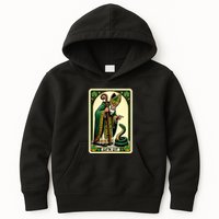 St Patricks Day Tarot Card GoN Git Funny St Patrick Kids Hoodie