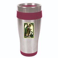 St Patricks Day Tarot Card GoN Git Funny St Patrick 16oz Travel Tumbler