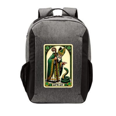 St Patricks Day Tarot Card GoN Git Funny St Patrick Vector Backpack