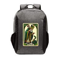 St Patricks Day Tarot Card GoN Git Funny St Patrick Vector Backpack