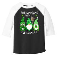 St Patricks Day Lucky Shamrock Leopard Gnomes Irish Women Toddler Fine Jersey T-Shirt