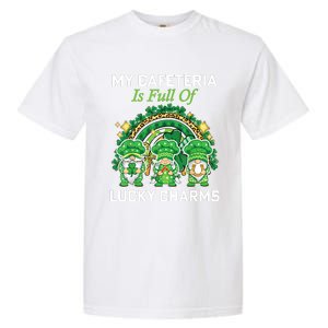 St Patrick's Day Lunch Lady Chef My Cafeteria Workers Garment-Dyed Heavyweight T-Shirt