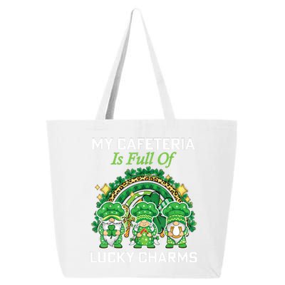 St Patrick's Day Lunch Lady Chef My Cafeteria Workers 25L Jumbo Tote