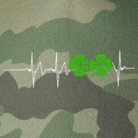 St Patricks Day Ireland Heartbeat Legacy Tie Dye Trucker Hat