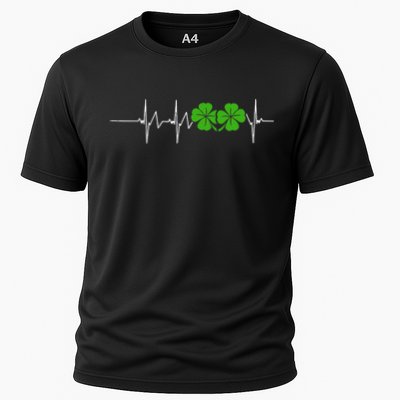 St Patricks Day Ireland Heartbeat Performance Shirt