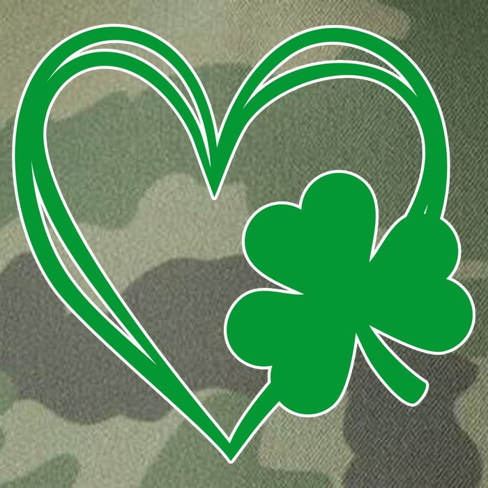 St Patricks Day Shamrock Heart Legacy Tie Dye Trucker Hat