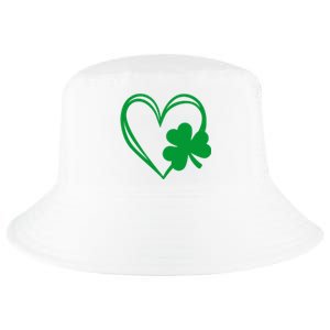 St Patricks Day Shamrock Heart Cool Comfort Performance Bucket Hat