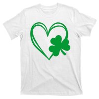 St Patricks Day Shamrock Heart T-Shirt