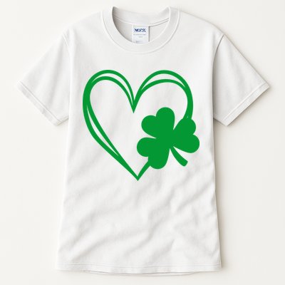 St Patricks Day Shamrock Heart Tall T-Shirt