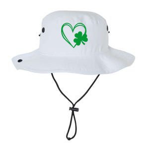 St Patricks Day Shamrock Heart Legacy Cool Fit Booney Bucket Hat