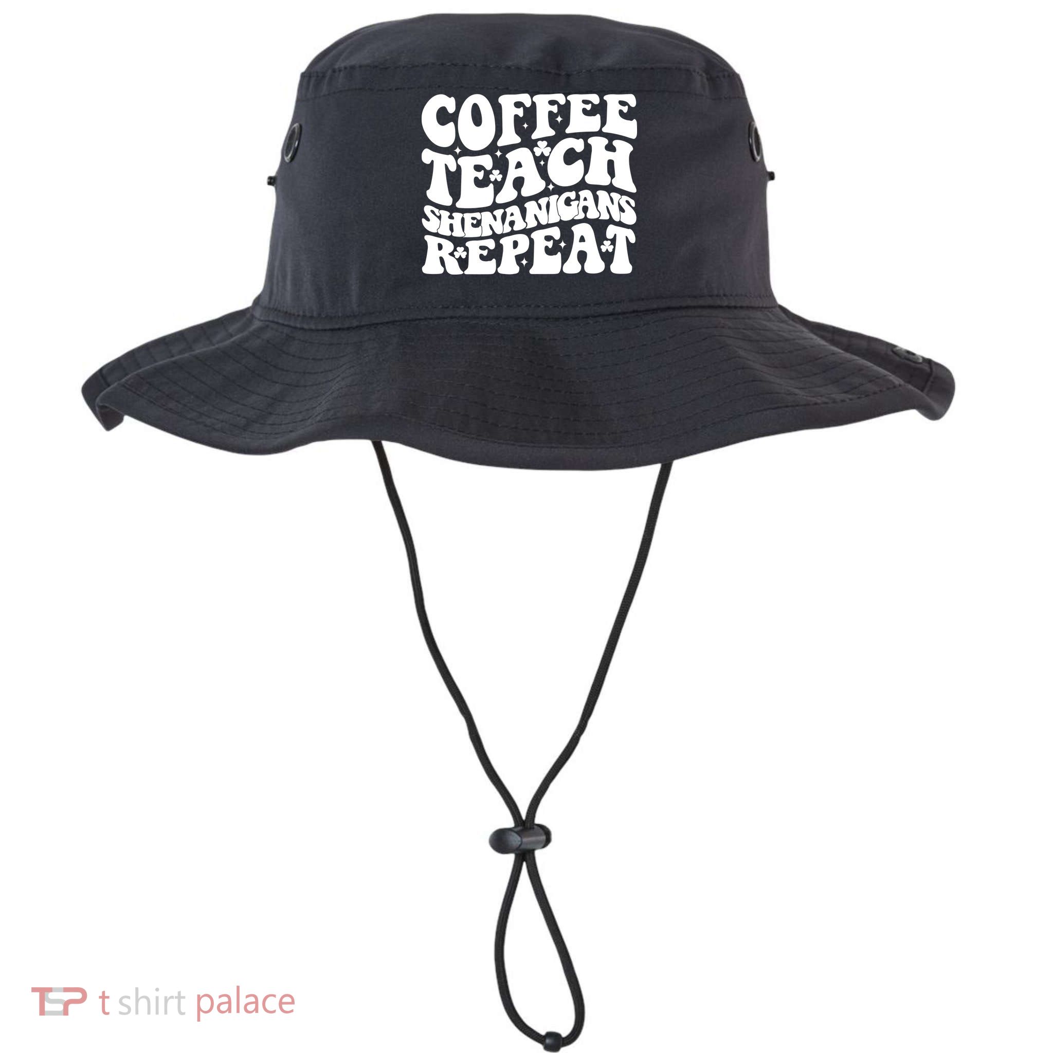 St Patricks Day Teachers Design For Teacher Who Loves Coffee Bucket Hat