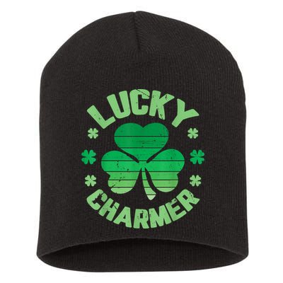 St Patrick's Day Lucky Chamber Short Acrylic Beanie