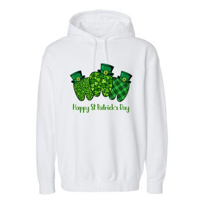 St Patrick's Day Dental Assistant Tooth Dentist Gift Meaningful Gift Garment-Dyed Fleece Hoodie