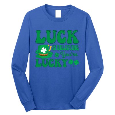 St Patricks Day Believing Cute Gift Long Sleeve Shirt