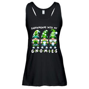 St Patricks Day Shenanigans With My Gnomies Ladies Essential Flowy Tank