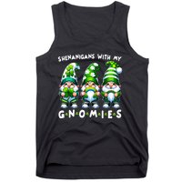 St Patricks Day Shenanigans With My Gnomies Tank Top