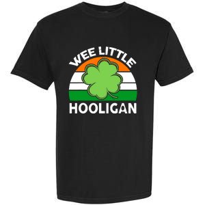 St Patricks Day Shirts Wee Little Hooligan Funny Garment-Dyed Heavyweight T-Shirt