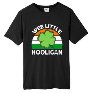 St Patricks Day Shirts Wee Little Hooligan Funny Tall Fusion ChromaSoft Performance T-Shirt