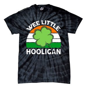 St Patricks Day Shirts Wee Little Hooligan Funny Tie-Dye T-Shirt