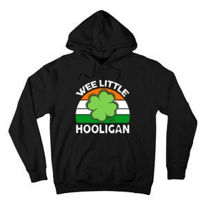 St Patricks Day Shirts Wee Little Hooligan Funny Tall Hoodie