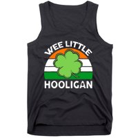 St Patricks Day Shirts Wee Little Hooligan Funny Tank Top