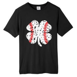 St. Patrick's Day Shamrock Baseball Saint Paddy's S Tall Fusion ChromaSoft Performance T-Shirt