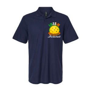 St Patricks Day Irish I Was Playing Pickleball Softstyle Adult Sport Polo