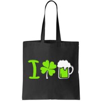 Saint Patrick's Day I Love Beer Tote Bag