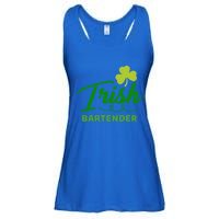 St Patrick's Day Irish Bartender Shamrock Great Gift Ladies Essential Flowy Tank