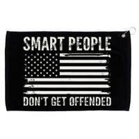 Smart People DonT Get Offended Sarcastic Saying Grommeted Golf Towel