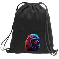 Standard Poodle Dogs Standard Poodles Sweatshirt Cinch Pack Bag