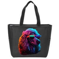 Standard Poodle Dogs Standard Poodles Zip Tote Bag