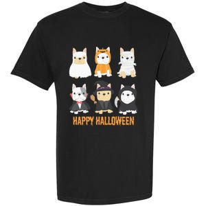 Spooky Pug Dogs Adorable Gifts for French Bulldog Lovers Garment-Dyed Heavyweight T-Shirt