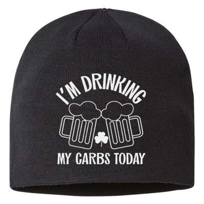 St Patricks Day Drinking My Carbs Today Keto Low Carb Beer Sustainable Beanie