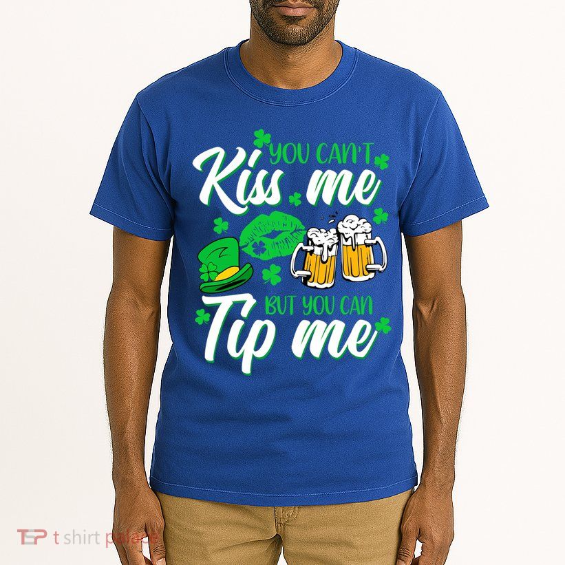 St Patrick's Day Lucky Shamrock Waitress Bartender Waiter Gift Tall T-Shirt