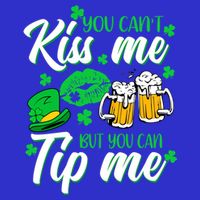 St Patrick's Day Lucky Shamrock Waitress Bartender Waiter Gift Bag