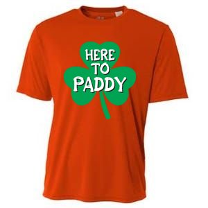 St Patricks Day Is Here Gift Cooling Performance Crew T-Shirt